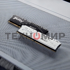 Оперативная память Kingston Fury Beast, DDR5, 32GB (2x16GB), 5200MHz, CL40, DIMM, с радиаторами, белый