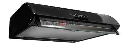 Вытяжка подвесная Gefest ВО 2501 К41 черный, 50 см, 300 куб. м/ч, 75 дБ