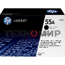 Картридж лазерный HP CE255A черный LJ P3015 (6000 стр.)