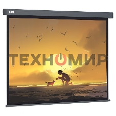 Экран Cactus 124.5x221 см Wallscreen CS-PSW-124X221-SG 16:9 настенно-потолочный рулонный серый