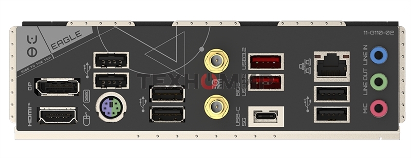 Материнская плата GIGABYTE B650 EAGLE AX (V1.1), AM5, AMD B650, 4xDDR5, 4xSATA, 3xM.2, 1xPCI-E 4.0 x16, 3xPCI-E 3.0 x1, 1xHDMI, 1xDP, 1x 1Gb LAN, 2xUSB 3.2 Gen 2, 1xUSB 3.2 Gen 1, 6xUSB 2.0, 3x3.5 мм, 7.1, Standard-ATX