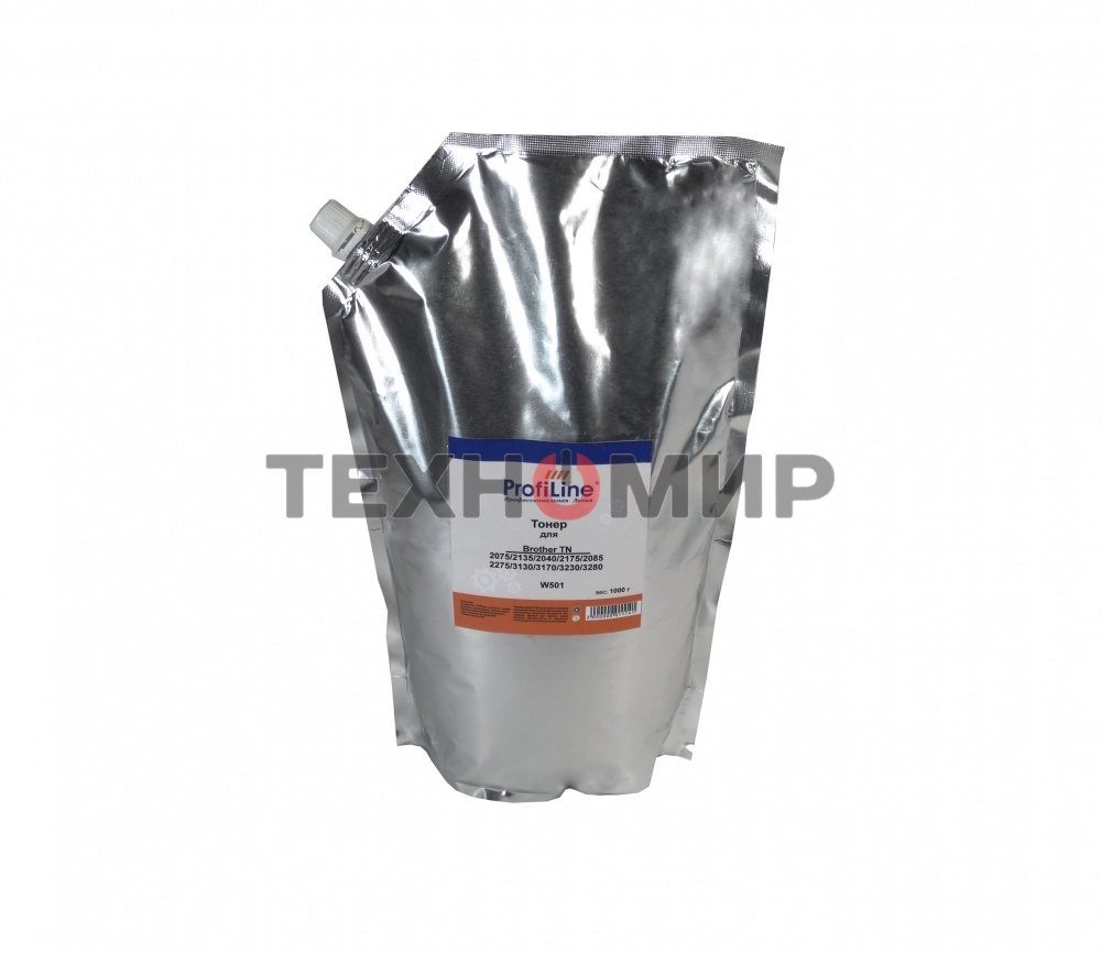 Тонер ProfiLine Brother TN-2075/2135/2040/2175/2085/2275/3130/3170/3230/3280 1000 гр Фасовка РФ