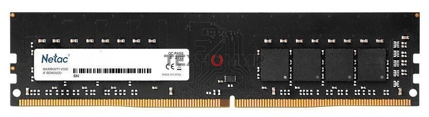 Оперативная память NETAC Basic, DDR4, 16GB (1x16GB), 3200MHz, CL22, DIMM