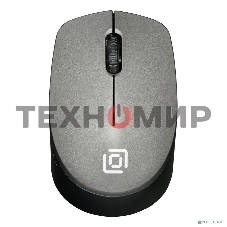 Мышь беспроводная Oklick 486MW серый/черный, 1000 dpi, радиоканал, USB, кнопки - 3