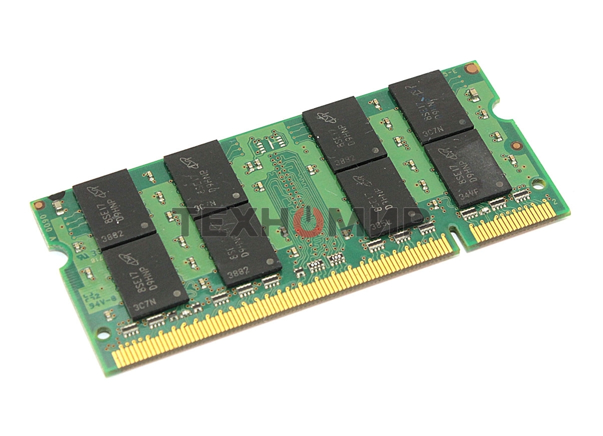 Оперативная память Kingston ValueRAM, DDR2, 2Gb (1x2 Gb), 533 MHz, CL4, SO-DIMM
