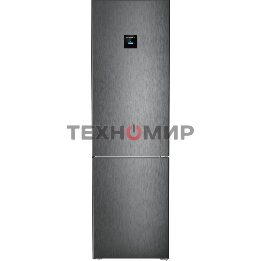Холодильник Liebherr CNBDC 573I-22 001 черная нержавеющая сталь двухкамерный 266/94л морозилка снизу