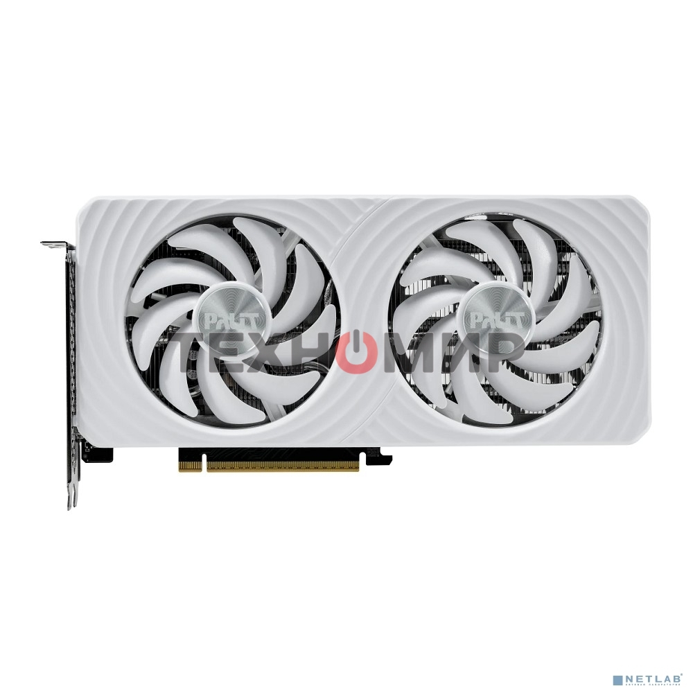 Видеокарта Palit RTX 5060Ti WHITE OC 16Gb RTX 5060TI 16Gb 128bit GDDR7 2407/28000 HDMIx1 DPx3 HDCP Ret