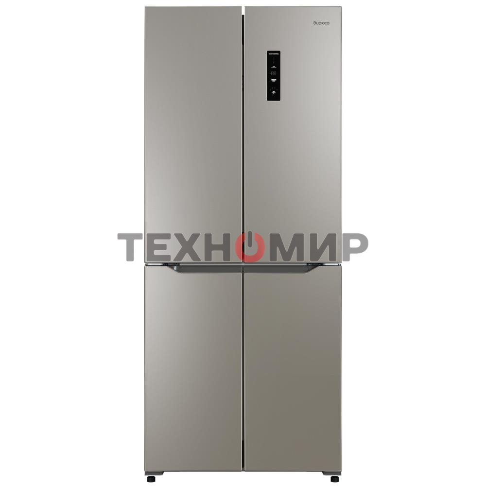Холодильник Бирюса CD 405 I нержавеющая сталь двухкамерный 289/130л морозилка снизу Side by Side