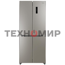 Холодильник Бирюса CD 405 I нержавеющая сталь двухкамерный 289/130л морозилка снизу Side by Side