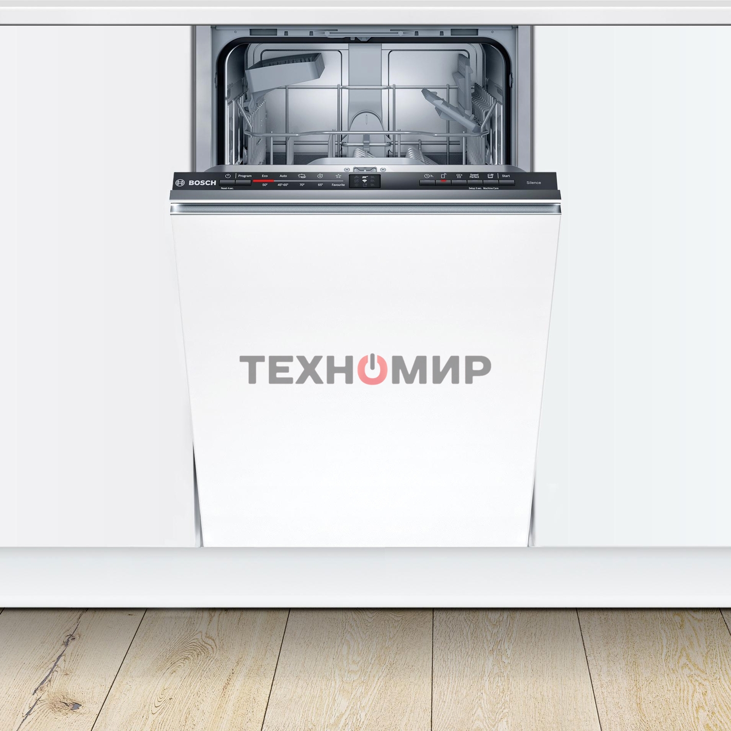 Встраиваемая посудомоечная машина Bosch SPV2IKX10E, черный, 44.8 см, 9 компл., 48 дБ, класс A+