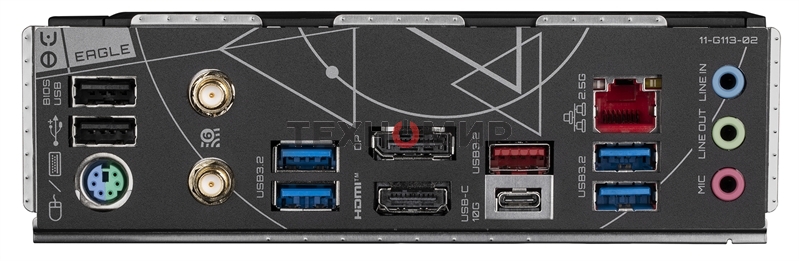 Материнская плата Gigabyte Z790 EAGLE AX, LGA 1700, Intel Z790, 4xDDR5, 4xSATA, 3xM.2, 1xPCIe 3.0 x1, 1xPCIe 4.0 x4, 1xPCIe 5.0 x16, 1xHDMI, 1xDP, 1x 2.5Gb LAN, 2xUSB-A 2.0, 4xUSB-A 3.2 Gen 1, 1xUSB 3.2 Gen 2, 7.1, ATX