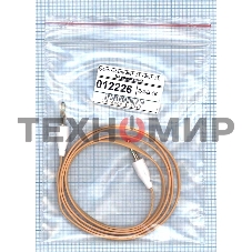 Аудио кабель Jack 3.5 - Jack 3.5, 1м (плоский кабель) оранжевый