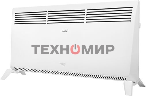 Конвектор электрический Ballu Camino Eco Turbo BEC/EMT-2500 белый, 2500 Вт, 30 м2, термостат