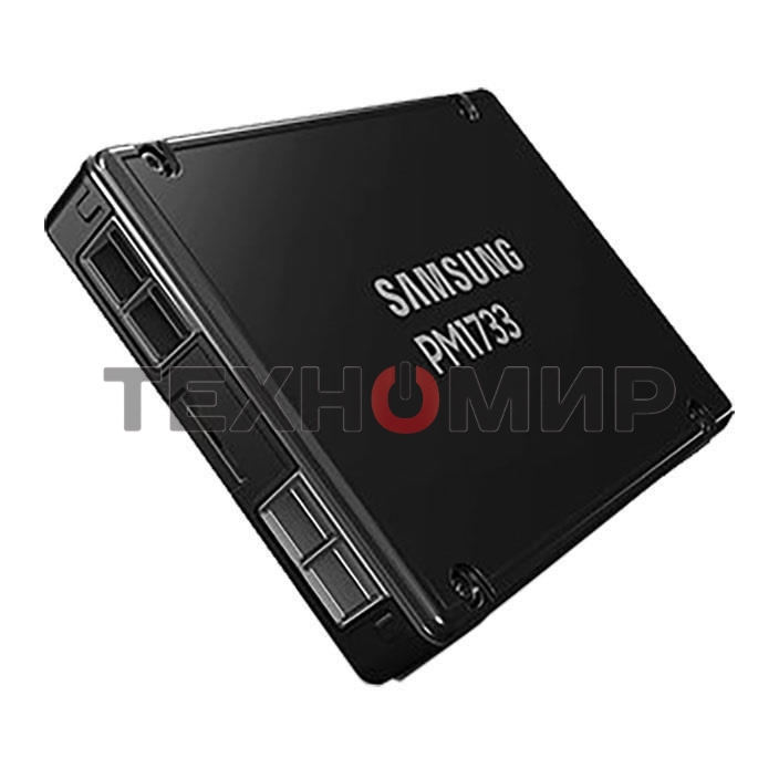 Накопитель SSD Samsung 3.84TB PM1733 2.5 PCIe Gen4 x4/dual port x2 R/W 7000/3800 MB/s R/W 1500K/135K IOPs DWPD1 5Y