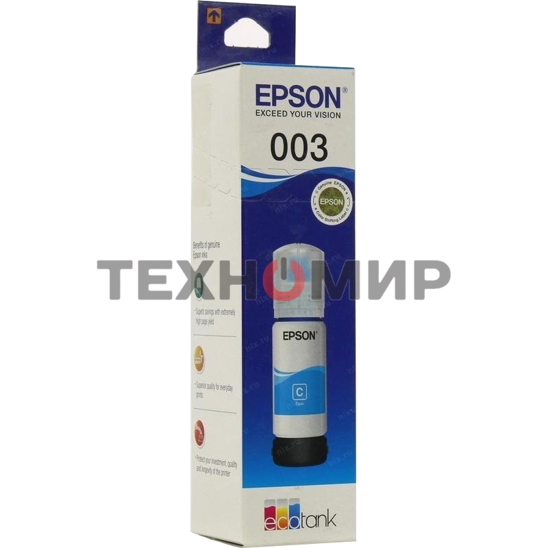 Контейнер с голубыми чернилами Epson для L3100/3101/3110/3150/3151 T00S2