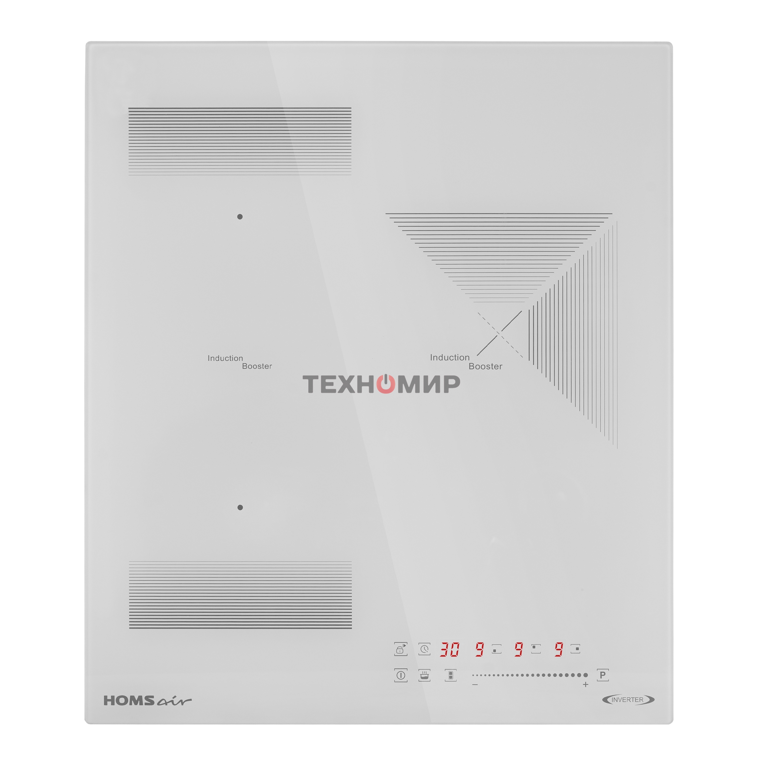 Индукционная варочная панель HOMSair HIC43BWH Inverter