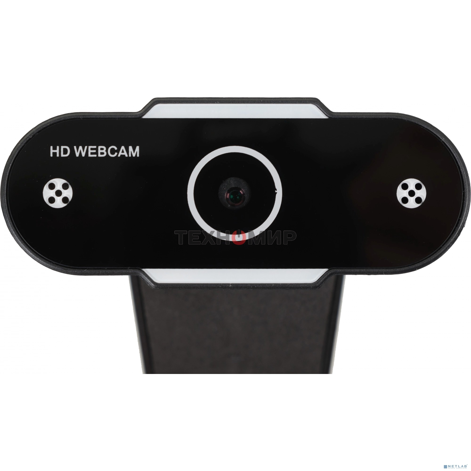 Веб-камера OKLICK OK-C012HD 1280x720, 30 кадр/с, USB Type-A, микрофон, универсальное крепление