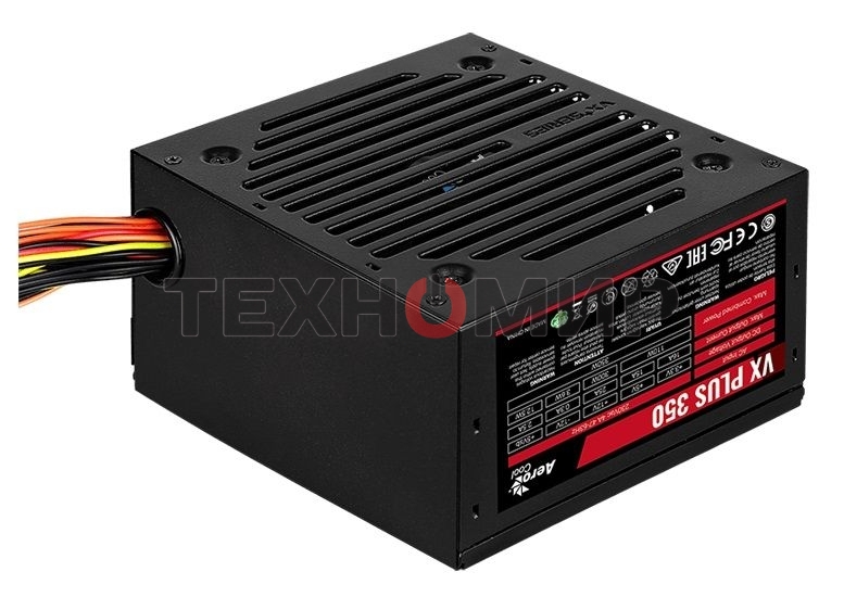 Блок питания Aerocool/Formula VX-350 PLUS, 350Вт, 120мм, черный