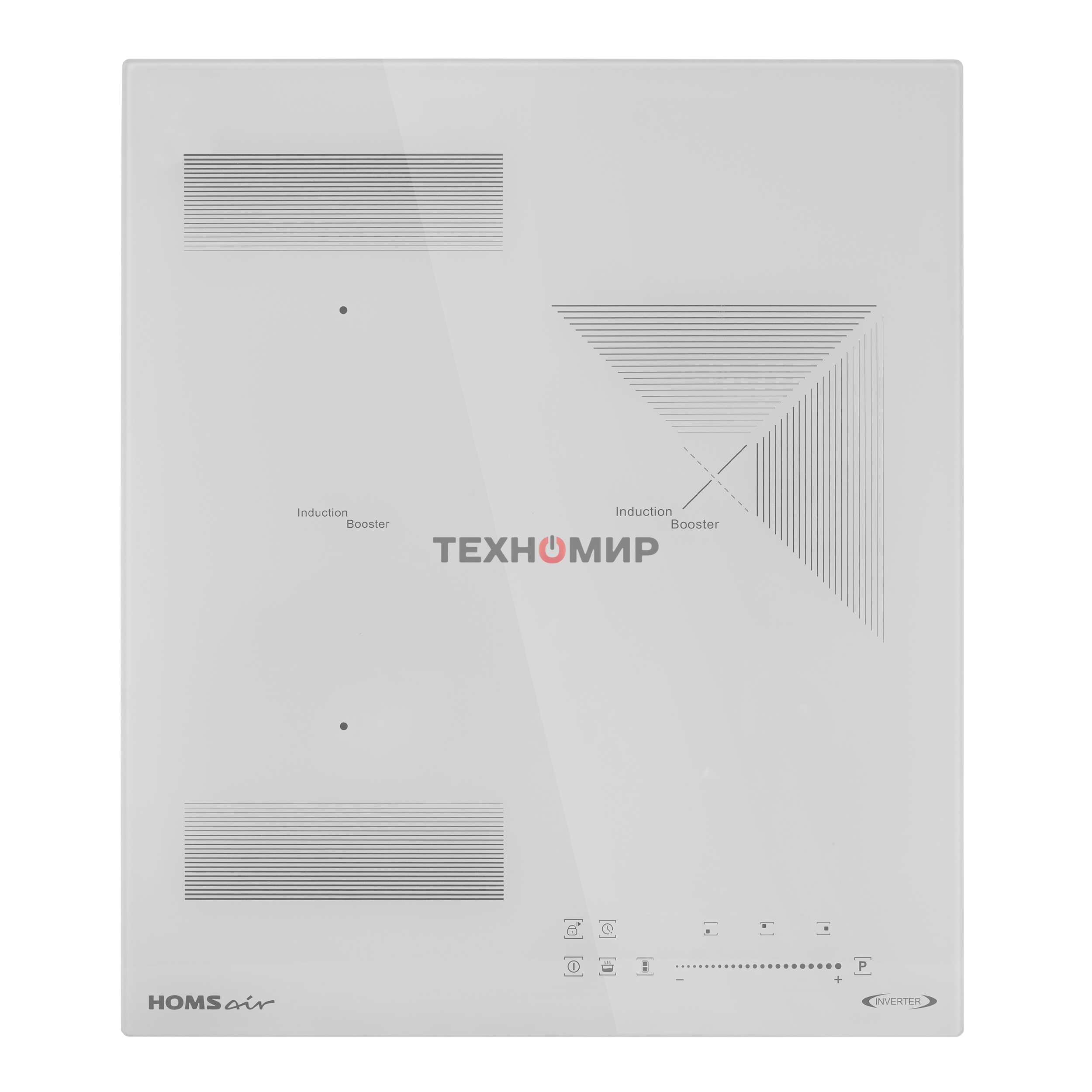 Индукционная варочная панель HOMSair HIC43BWH Inverter