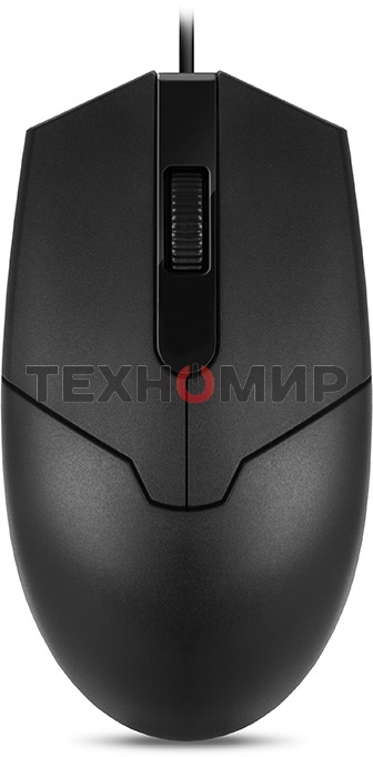 Мышь проводная SVEN RX-30 черный, 1000 dpi, USB, кнопки - 3