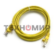 Патч-корд Buro UTP cat.5e 2м желтый RJ-45 (m)-RJ-45 (m)