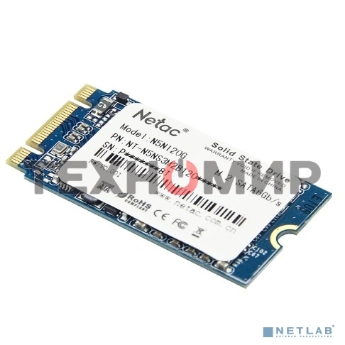 Накопитель SSD Netac N5M, 512Gb, mSATA, R/W 540/490