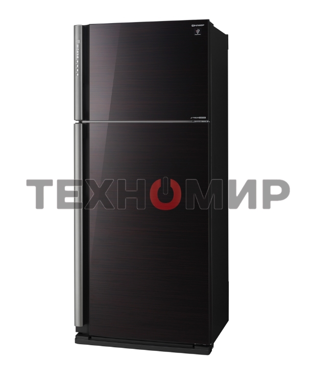 Холодильник Sharp SJXP59PGRD темно-красный двухкамерный 430/148 л морозилка сверху