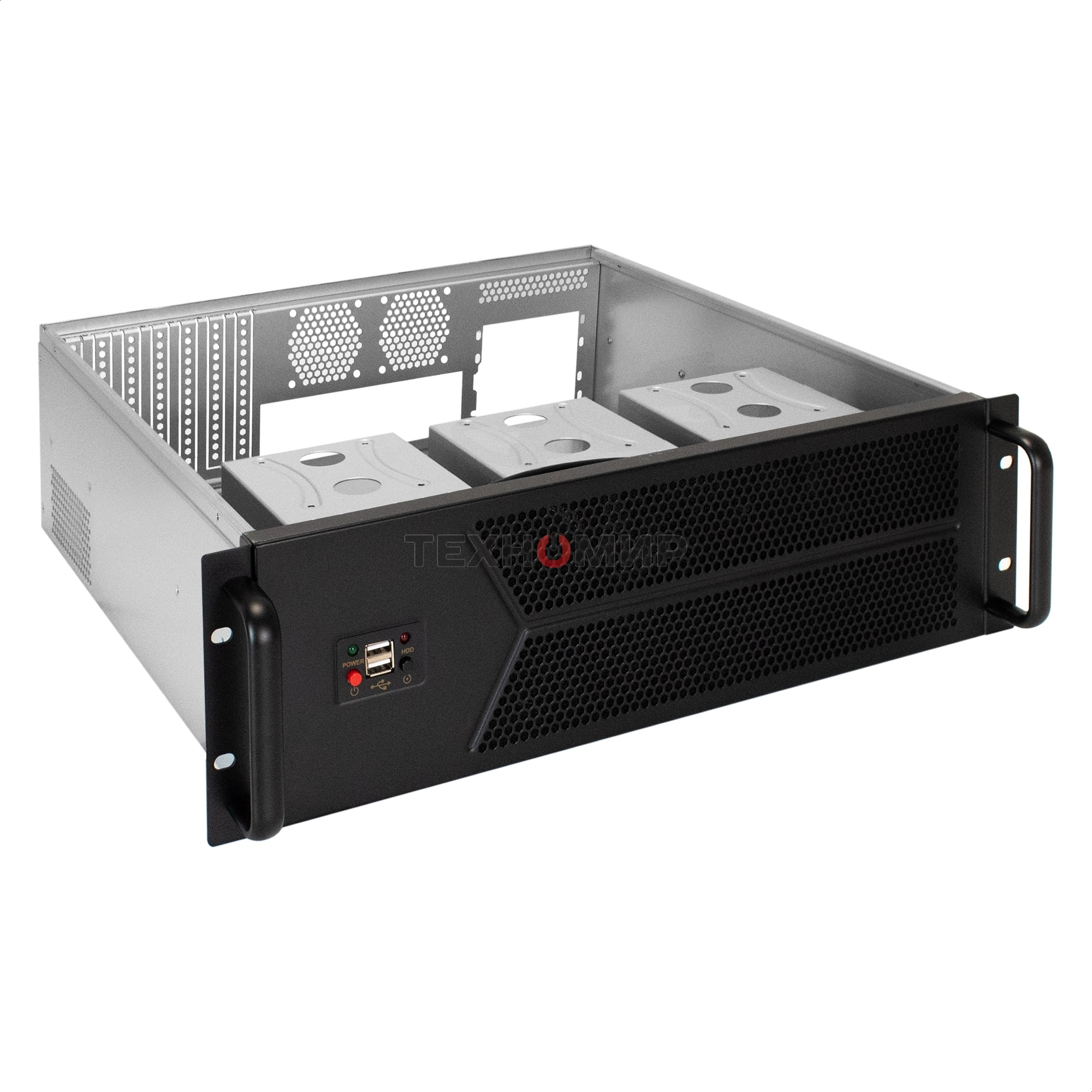 Серверный корпус ExeGate Pro 3U450-12 (RM 19