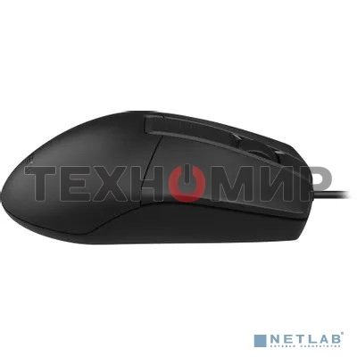 Мышь проводная A4Tech OP-335S черный, 1200 dpi, USB, кнопки - 3