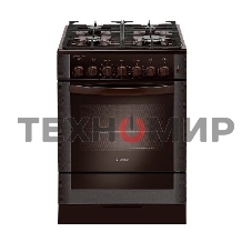 Плита комбинированная Gefest 6502-03 0030 коричневый, конфорок 4 газовых, духовка 55 л, 60 см x 85 см x 60 см
