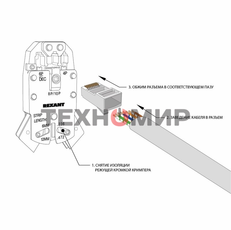 Джек комп. 8P-8C cat.5е PROconnect, 1 шт.