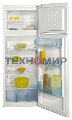 Холодильник Beko RDSK240M00W белый двухкамерный 177/46л морозилка сверху