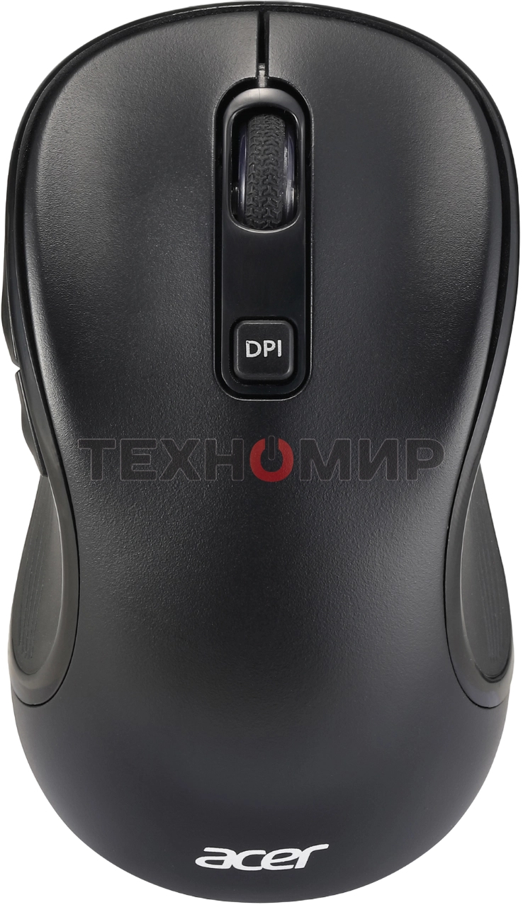 Мышь беспроводная Acer OMR303 черный, 1600 dpi, радиоканал, USB, кнопки - 6