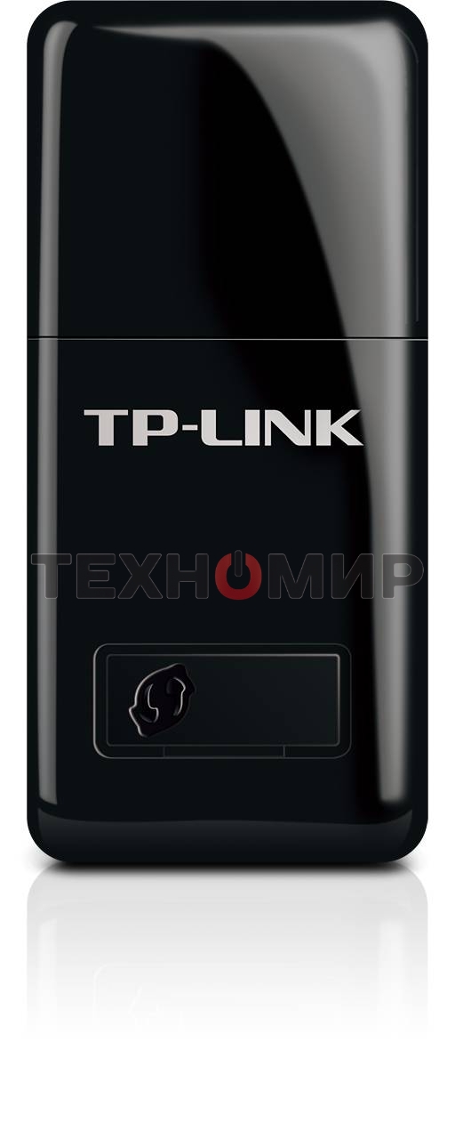 Сетевой адаптер TP-Link SOHO TL-WN823N Беспроводной USB мини адаптер 300 Мбит/с стандарта N c кнопкой QSS(Realtec)