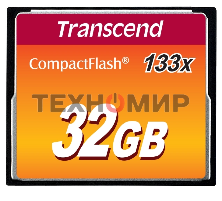 Флеш карта CF 32Gb Transcend TS32GCF133 w/o adapter