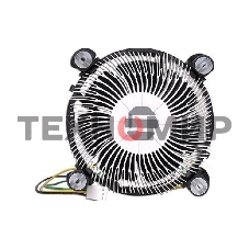 Кулер Intel E97379серебристый/черный 90мм алюминий 2500rpm 27db 4-pin 73W 58мм