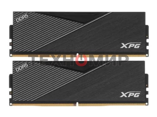 Оперативная память XPG Lancer, DDR5, 32GB (2x16GB), 6000MHz, CL30, DIMM, с радиаторами, черный