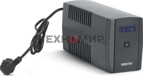 Источник бесперебойного питания Импульс Юниор Смарт 800 480Вт 800ВА черный