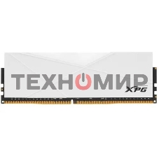 Оперативная память XPG Spectrix D50 RGB, DDR4, 16GB (1x16GB), 3200MHz, CL16, DIMM, с радиатором, RGB, белый