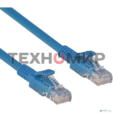 Патч-корд UTP cat.5e,1м ExeGate синий