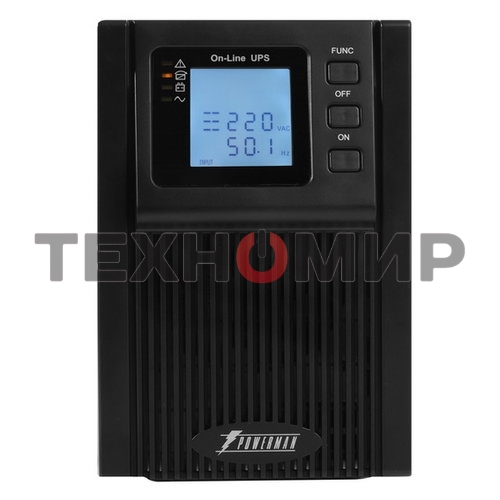 Источник бесперебойного питания UPS POWERMAN Online 1000, LCD