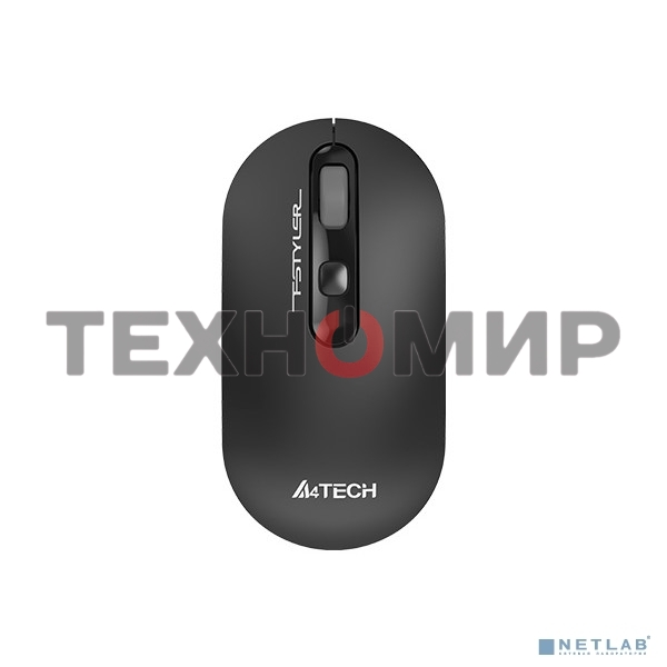 Мышь беспроводная A4Tech Fstyler FG20 серый, 2000 dpi, радиоканал, USB, кнопки - 4
