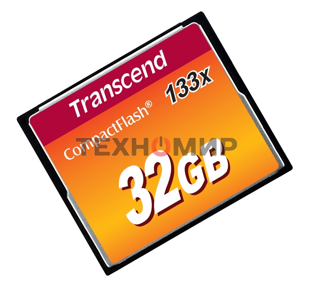 Флеш карта CF 32Gb Transcend TS32GCF133 w/o adapter