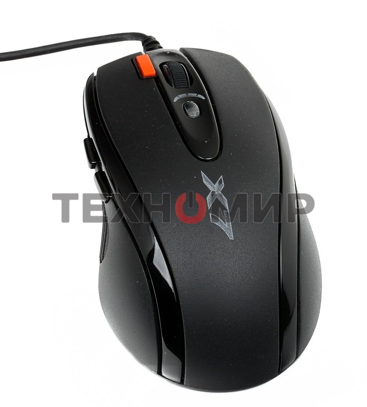 Мышь проводная A4Tech XL-750BK черный, 3600 dpi, USB, кнопки - 7