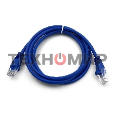 Патч-корд Buro UTP cat.5e 1.5м синий RJ-45 (m)-RJ-45 (m)