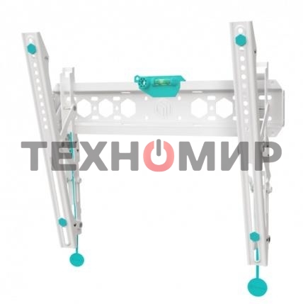 Кронштейн ONKRON TM5W/32-65'' макс 400*400 наклон +12º от стены: 35-145мм, макс вес 68,2кг, встр уровень, белый
