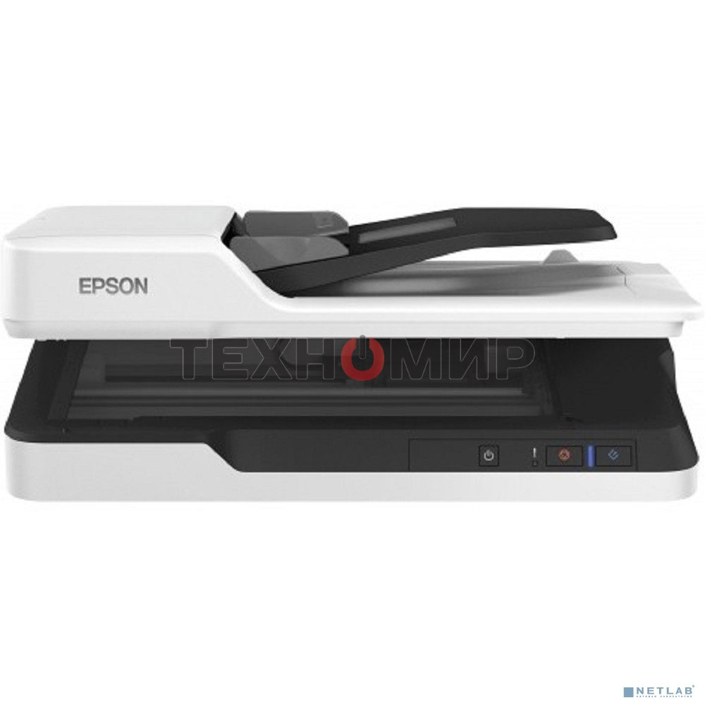 Сканер Epson WorkForce DS-1630 (B11B239401) планшетный, A4, CIS, 600x600 dpi, двусторонный автоподатчик, USB 3.0