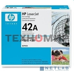 Картридж лазерный HP Q5942A черный для LJ 4250/4350 10 000 стр.