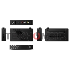 Приставка для цифрового ТВ Starwind CT-140 черный, DVB-T2, DVB-T, DVB-C, HDMI, USB 2.0 х2