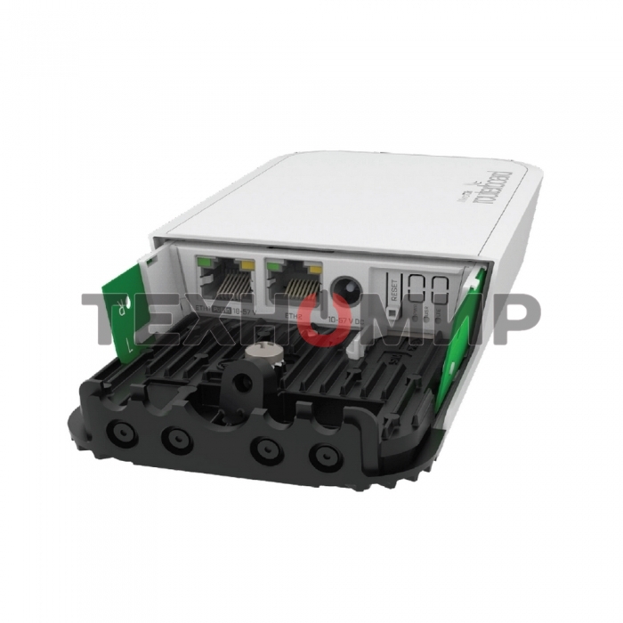 Точка доступа Mikrotik RBwAPGR-5HacD2HnD&;R11e-LTE6 wAP ac LTE Kit with four core 710MHz CPU, 128MB RAM, 2x Gigabit LAN, built-in 2.4Ghz 802.11b/g/n Dual Chain wireless with integrated antenna, built-in 5Ghz 802.11an/ac Dual Chain wireless with integrated